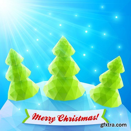 Christmas Fir-tree - 25 EPS