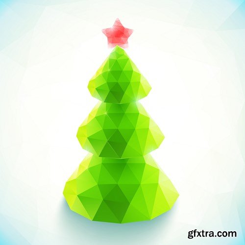 Christmas Fir-tree - 25 EPS