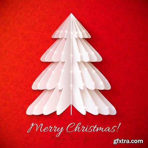 Christmas Fir-tree - 25 EPS