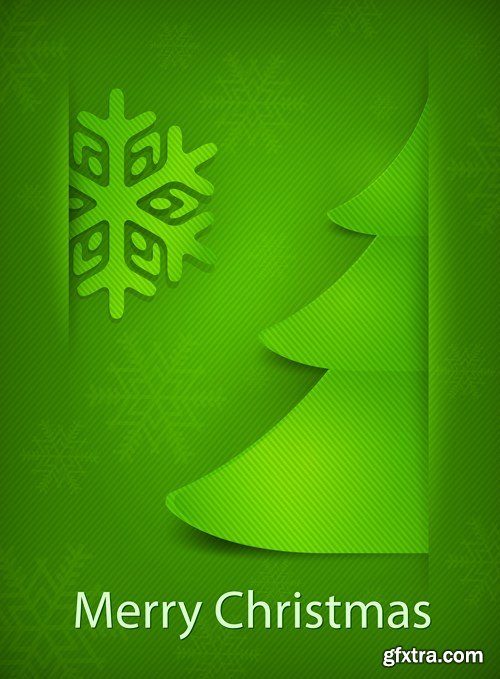Christmas Fir-tree - 25 EPS
