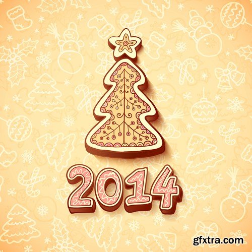 Christmas Fir-tree - 25 EPS