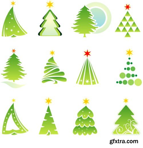 Christmas Fir-tree - 25 EPS