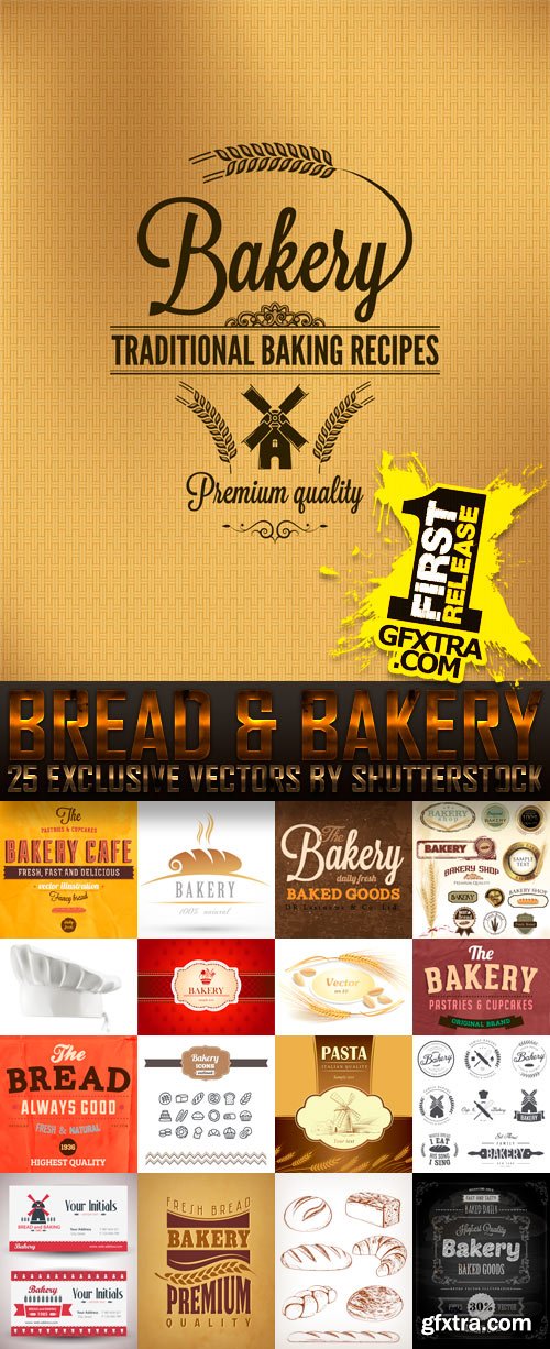 Amazing SS - Bread &amp; Bakery, 25xEPS