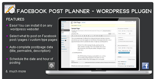 CodeСanyon - Facebook Post Planner v1.3 - Wordpress Plugin