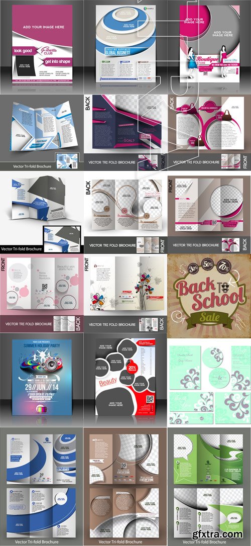 Amazing SS - Fashion brochure 3, 26xEPS Amazing SS - Fashion brochure 3, 26xEPS