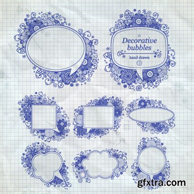Greeting Cards with Flowers 13xEPS
