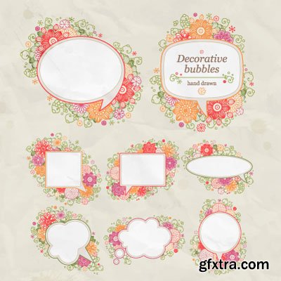 Greeting Cards with Flowers 13xEPS
