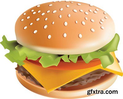 Fast Food Vector Set - 25x EPS