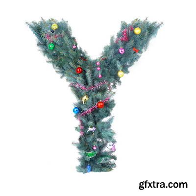 Decorated Pine Alphabets I 26xJPG Decorated Pine Alphabets I 26xJPG