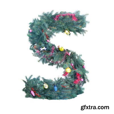 Decorated Pine Alphabets I 26xJPG Decorated Pine Alphabets I 26xJPG