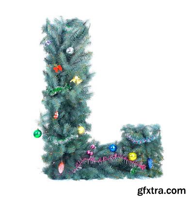 Decorated Pine Alphabets I 26xJPG Decorated Pine Alphabets I 26xJPG