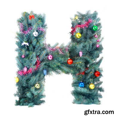 Decorated Pine Alphabets I 26xJPG Decorated Pine Alphabets I 26xJPG