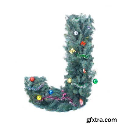 Decorated Pine Alphabets I 26xJPG Decorated Pine Alphabets I 26xJPG