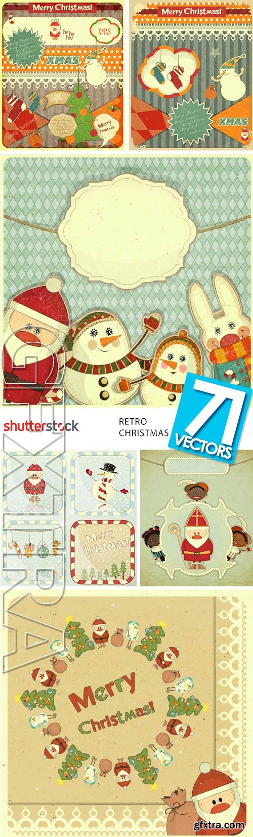 Retro Christmas 71xEPS