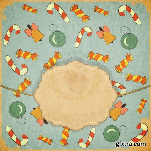 Retro Christmas 71xEPS Retro Christmas 71xEPS