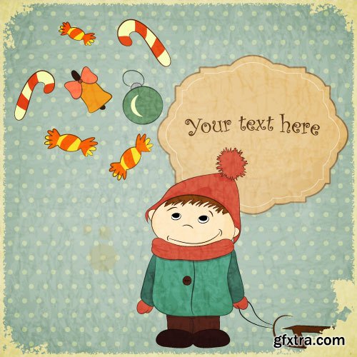 Retro Christmas 71xEPS Retro Christmas 71xEPS