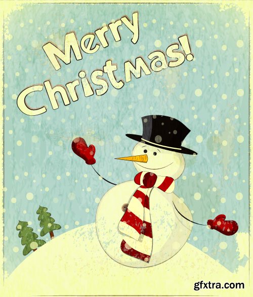 Retro Christmas 71xEPS Retro Christmas 71xEPS