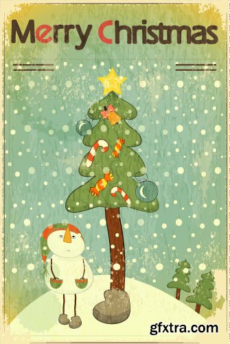 Retro Christmas 71xEPS Retro Christmas 71xEPS