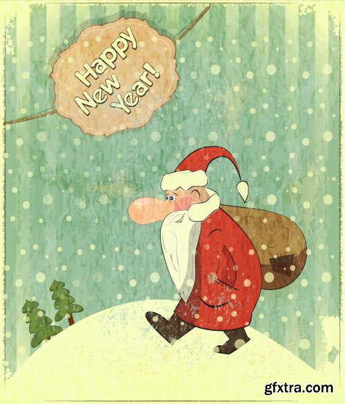 Retro Christmas 71xEPS Retro Christmas 71xEPS