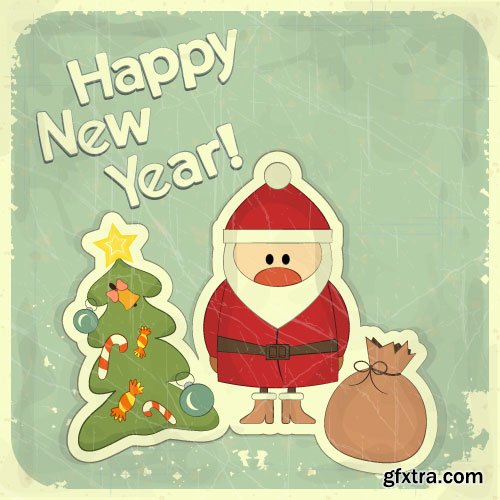 Retro Christmas 71xEPS Retro Christmas 71xEPS