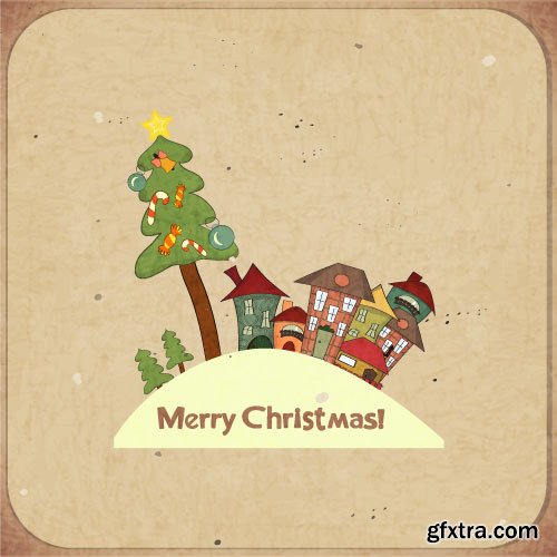 Retro Christmas 71xEPS Retro Christmas 71xEPS