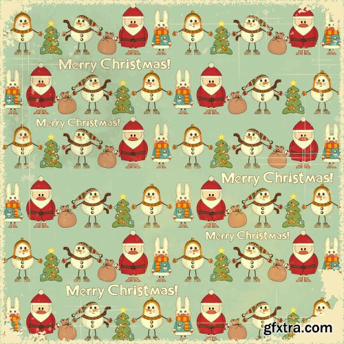 Retro Christmas 71xEPS Retro Christmas 71xEPS