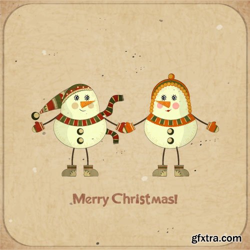 Retro Christmas 71xEPS Retro Christmas 71xEPS