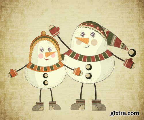 Retro Christmas 71xEPS Retro Christmas 71xEPS