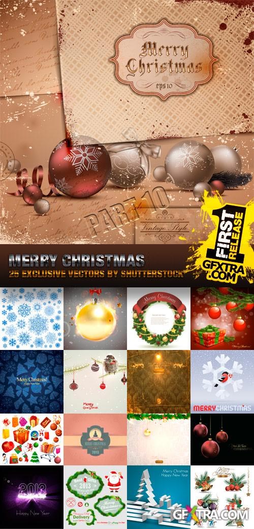 Merry Christmas 10, 25xEPS