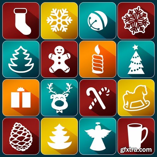 Christmas Design Elements #2 - 25 Vector