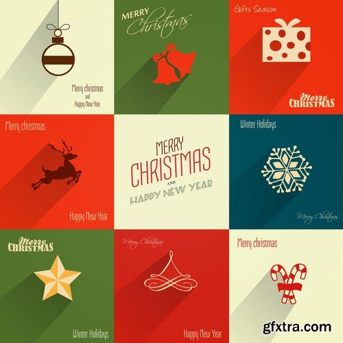 Christmas Design Elements #2 - 25 Vector