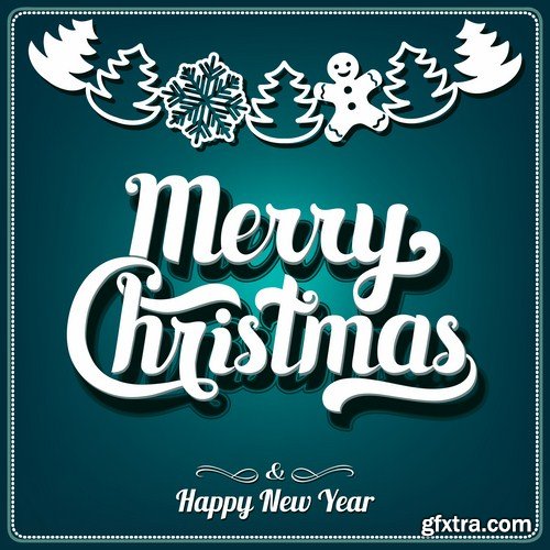 Christmas Design Elements #2 - 25 Vector