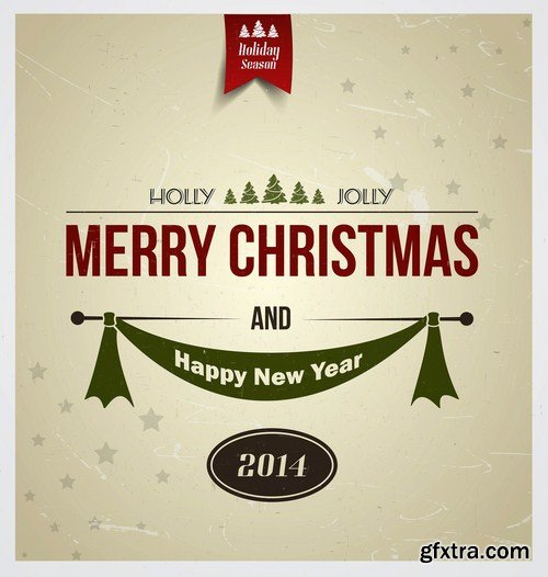 Christmas Design Elements #2 - 25 Vector