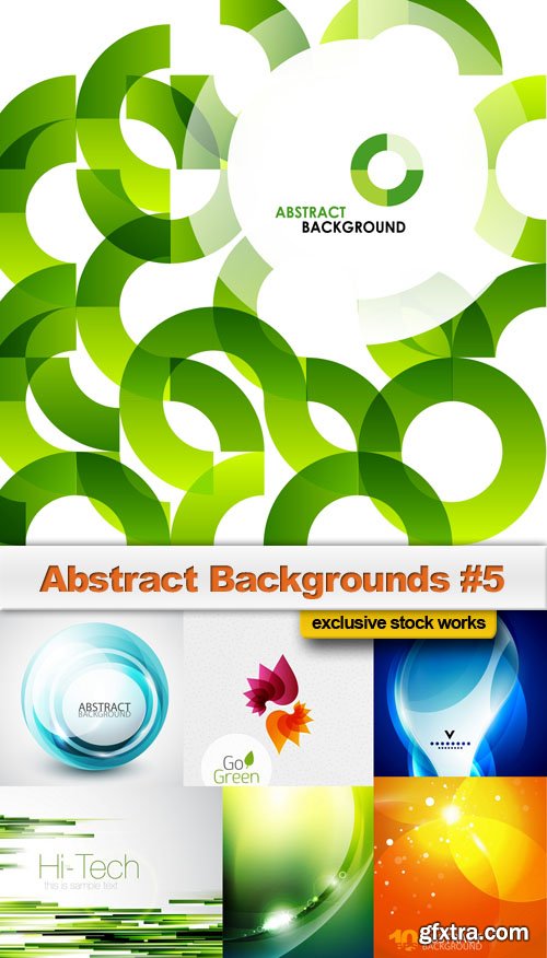 Abstract Backgrounds #6 - 25 EPS