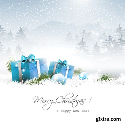 Merry Christmas Collection #8 - 25 EPS, AI