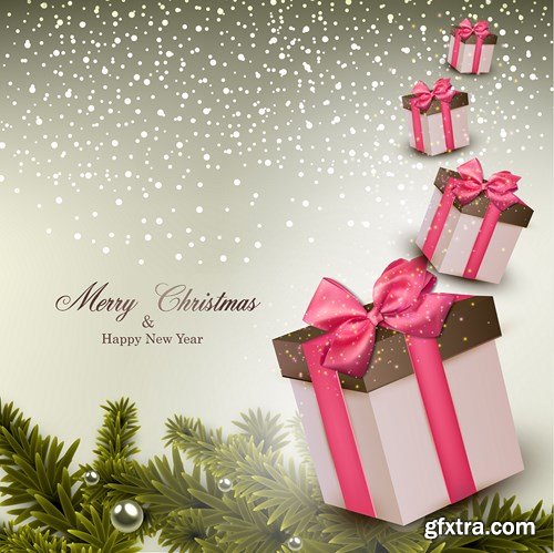 Merry Christmas Collection #8 - 25 EPS, AI