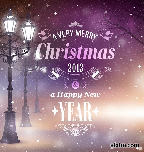 Merry Christmas Collection #8 - 25 EPS, AI