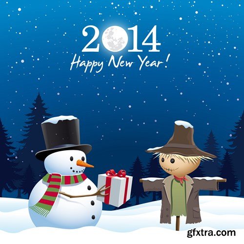 Merry Christmas Collection #8 - 25 EPS, AI