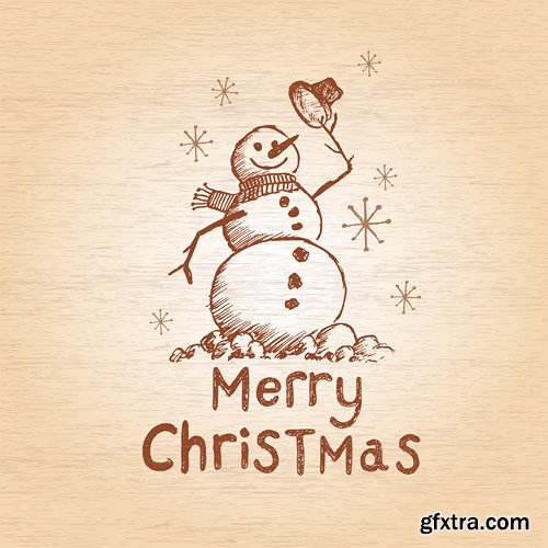 Merry Christmas Collection #8 - 25 EPS, AI