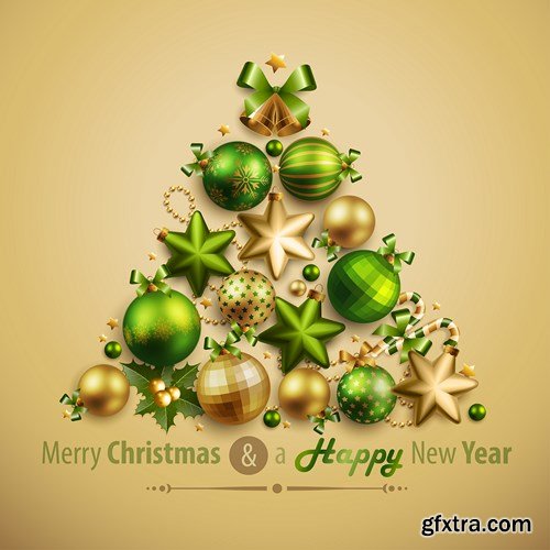 Merry Christmas Collection #8 - 25 EPS, AI