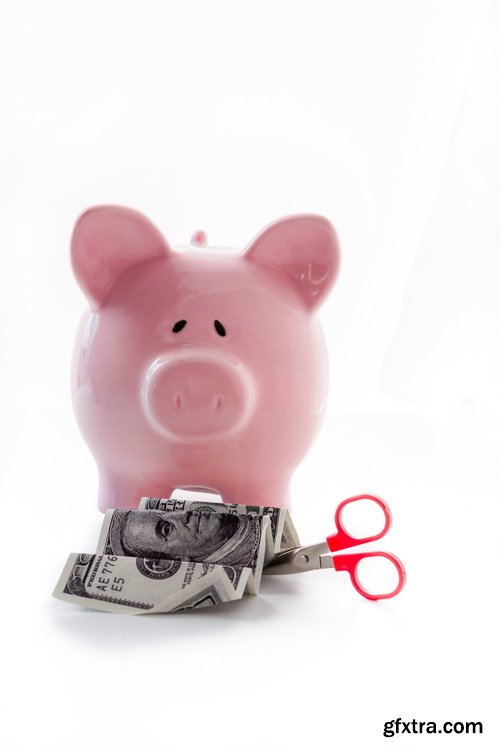 Piggy Bank on White Background 25xJPG Piggy Bank on White Background 25xJPG