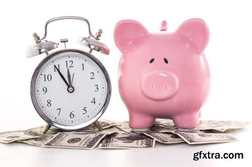 Piggy Bank on White Background 25xJPG Piggy Bank on White Background 25xJPG