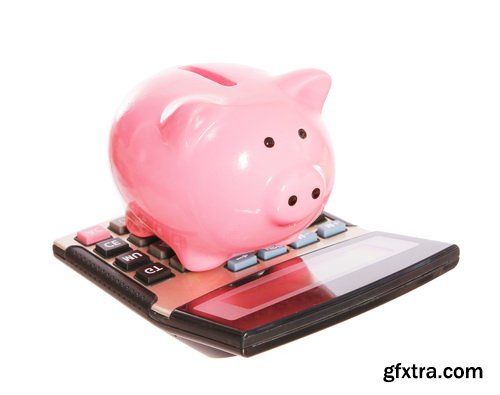 Piggy Bank on White Background 25xJPG Piggy Bank on White Background 25xJPG