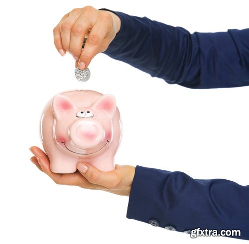 Piggy Bank on White Background 25xJPG Piggy Bank on White Background 25xJPG