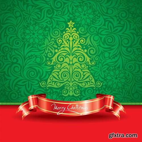 Christmas Fir-tree #2 - 25 EPS