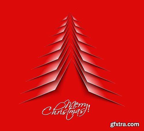 Christmas Fir-tree #2 - 25 EPS