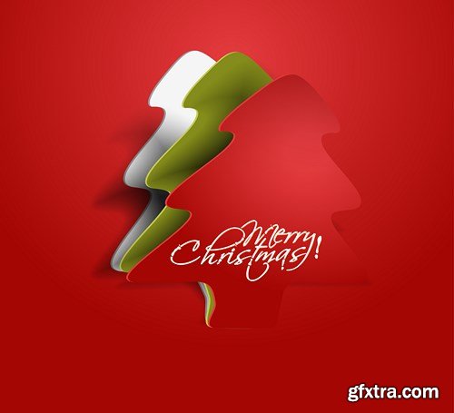 Christmas Fir-tree #2 - 25 EPS