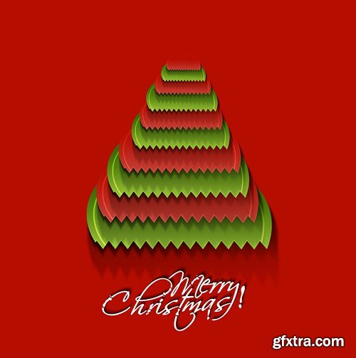 Christmas Fir-tree #2 - 25 EPS
