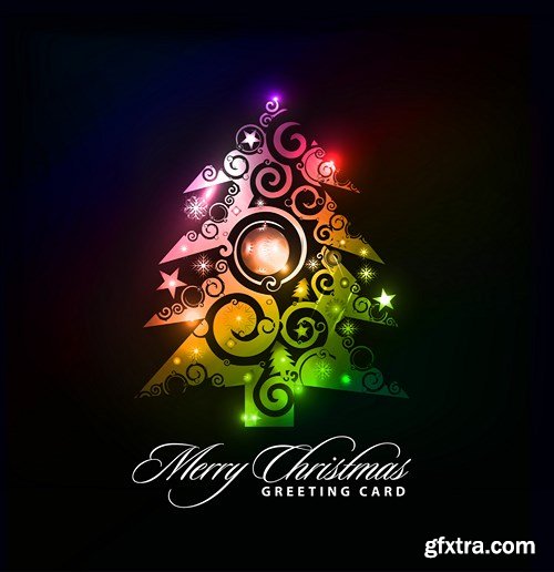 Christmas Fir-tree #2 - 25 EPS