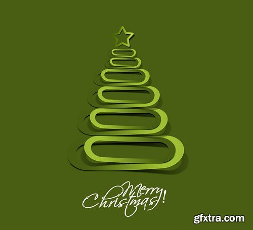 Christmas Fir-tree #2 - 25 EPS